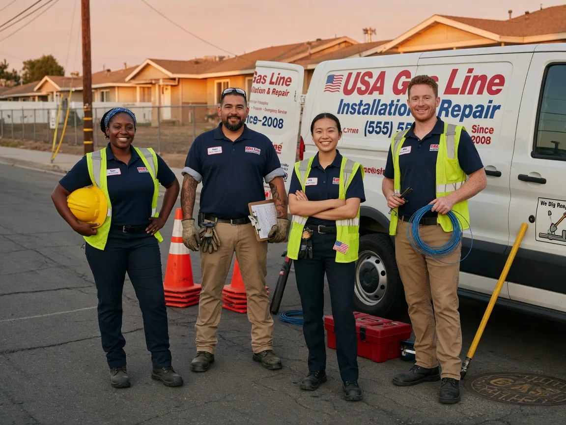 Gas Line Installation company in Shedd, OR